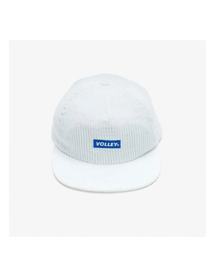 Corduroy Hat Cord Cap in Vintage White image 6