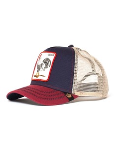 The Cock Baseball Trucker Snapback Adjustable Animal Series Hat in Multi