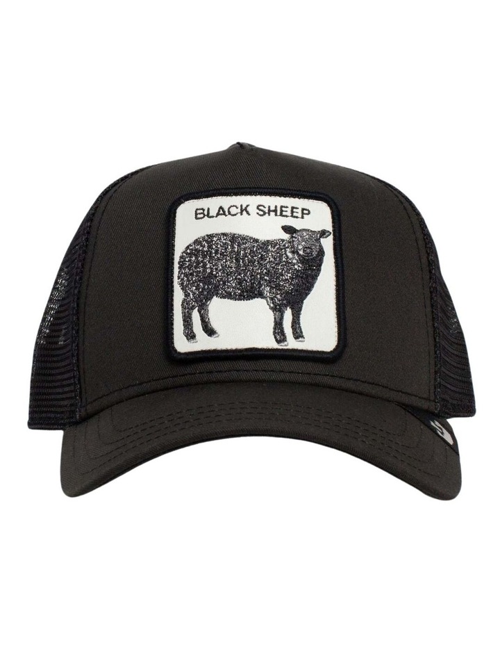 Baseball Trucker Snapback Adjustable Animal Series Hat in Black image 2