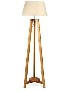 Tripod Floor Lamp 165cm in Beige