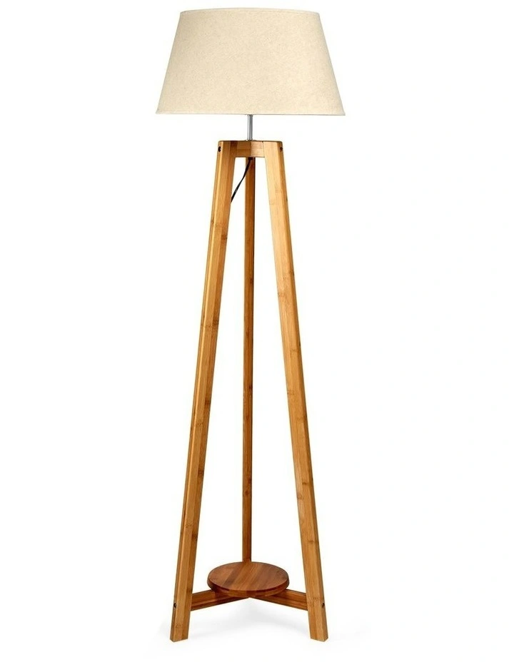 Tripod Floor Lamp 165cm in Beige image 1