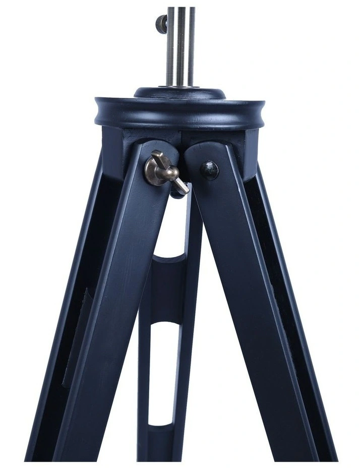 Tripod Floor Lamp 158cm in Matte Black image 4