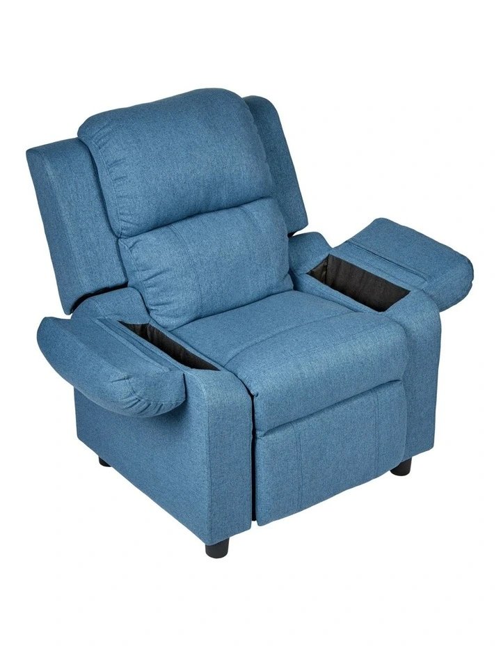Recliner Sofa in Blue image 3