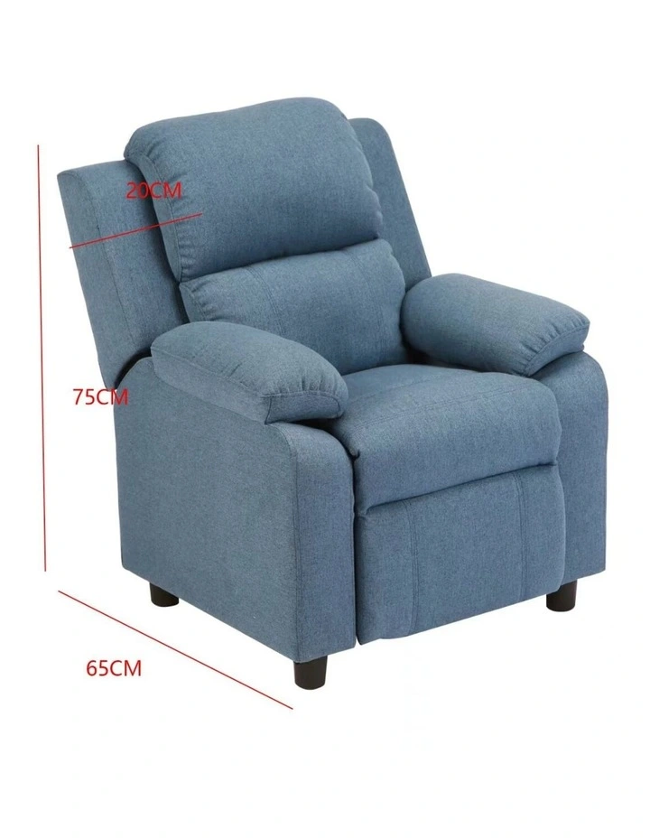 Recliner Sofa in Blue image 6