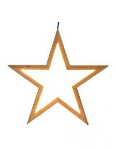 Star LED Hanging Lamp in Natural