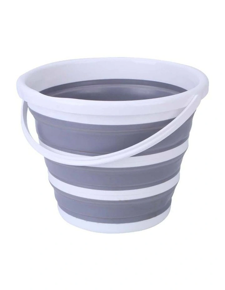 Collapsible Silicone Bucket 10L 2 Pack in Multicolor image 2