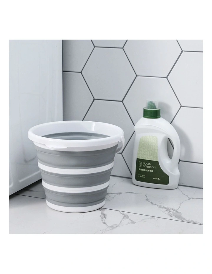 Collapsible Silicone Bucket 10L 2 Pack in Multicolor image 4