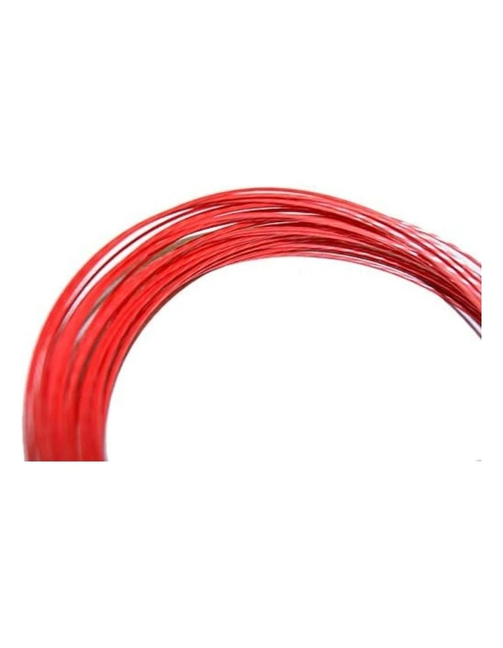 Reel Tennis Racquet Strings 200m1 in Red image 2