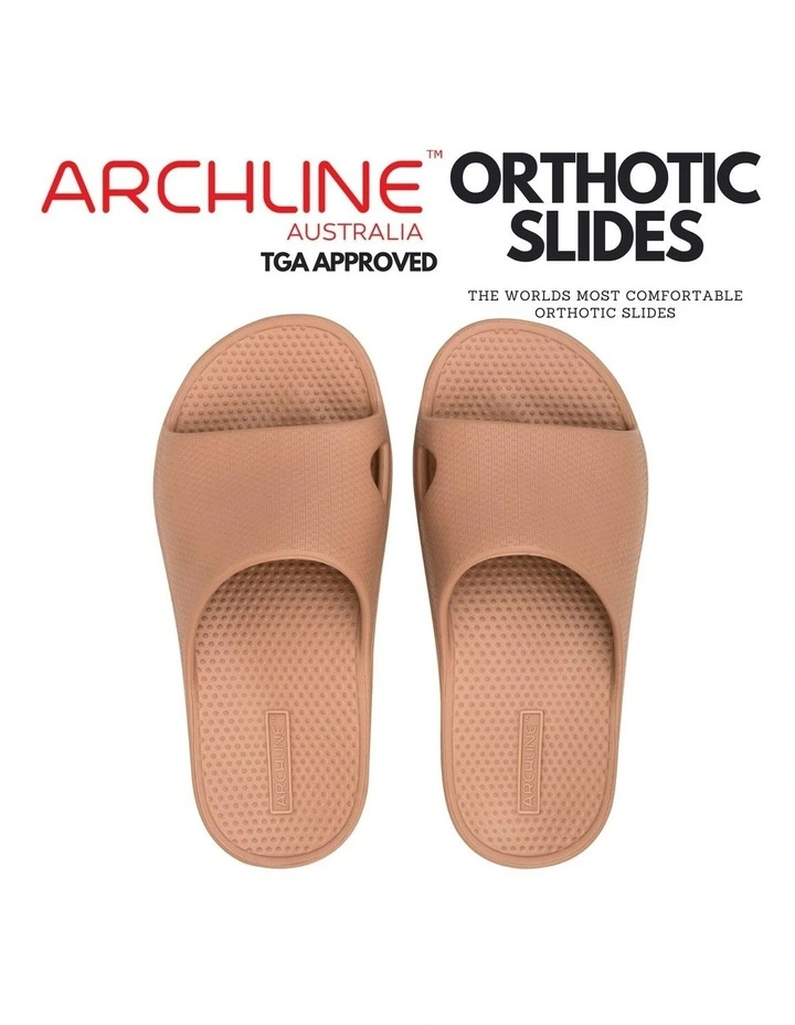 Rebound Orthotic Slides in Beige image 6