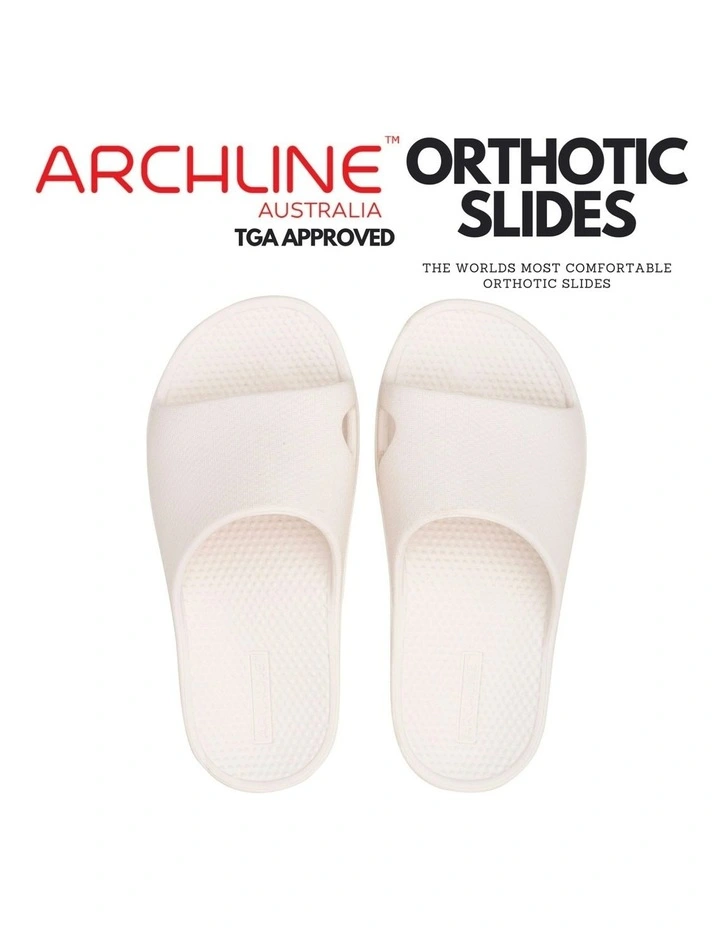 Rebound Orthotic Slides in White image 6