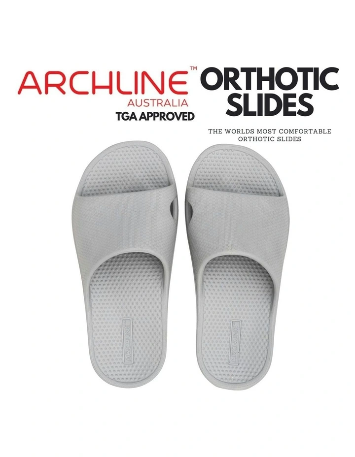Rebound Orthotic Slides in Stone Grey image 6