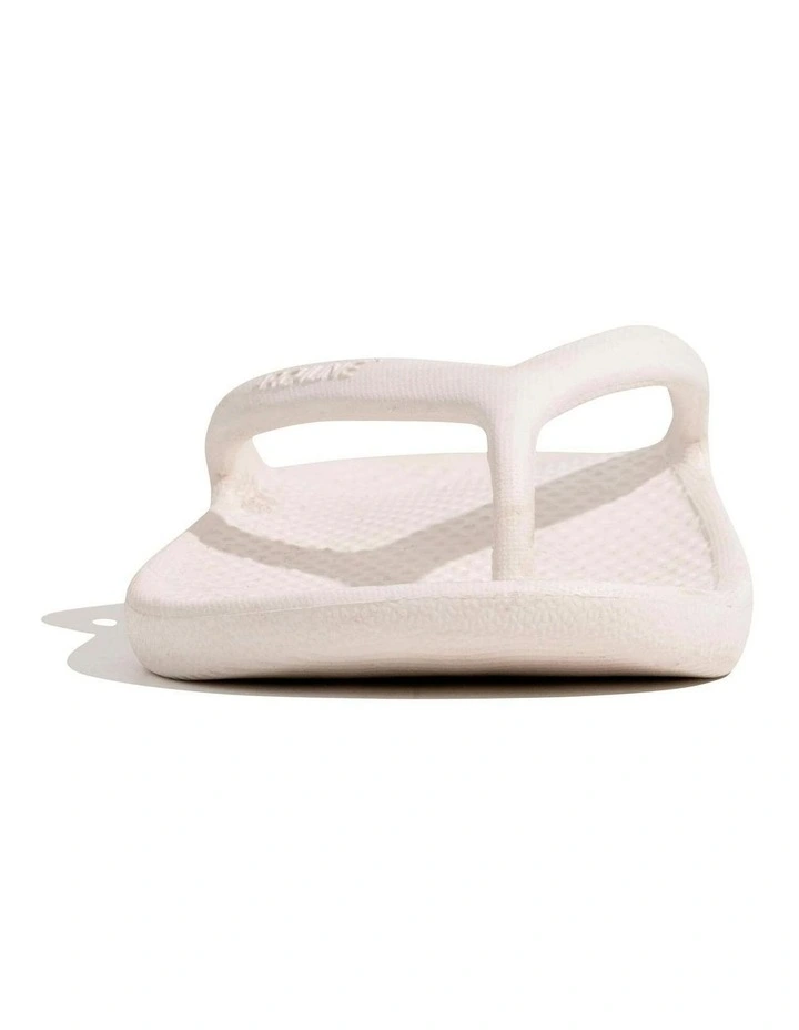 Archline Orthotic Foam Thongs Arch Support Flip Flops Orthopedic Rebound in White image 6
