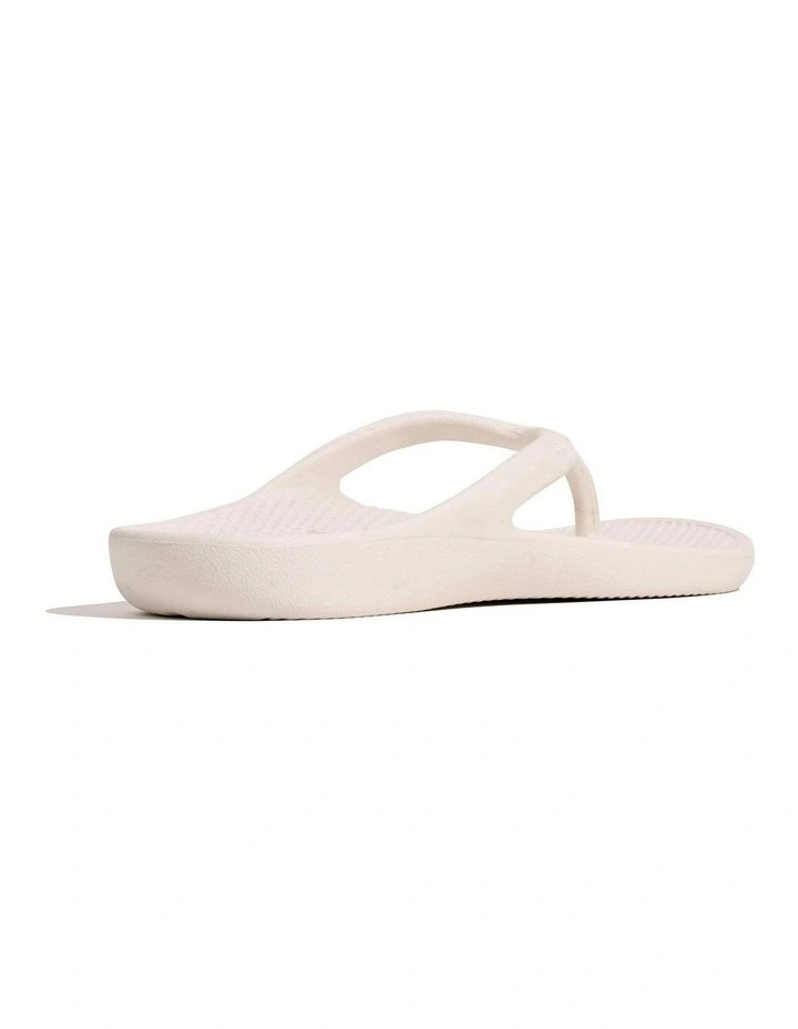 Archline Orthotic Foam Thongs Arch Support Flip Flops Orthopedic Rebound in White image 7