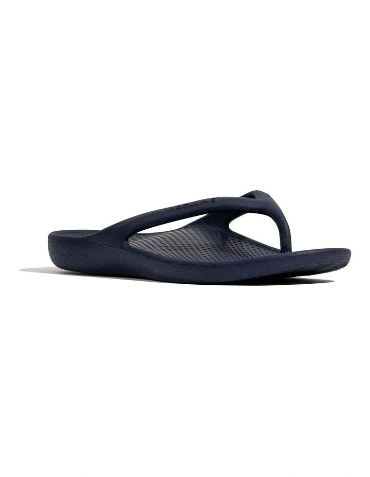 Orthotic Foam Thongs in Navy image 5
