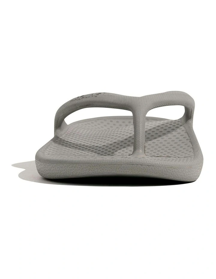 Rebound Orthotic Arch Support Foam Thongs in Grey image 3