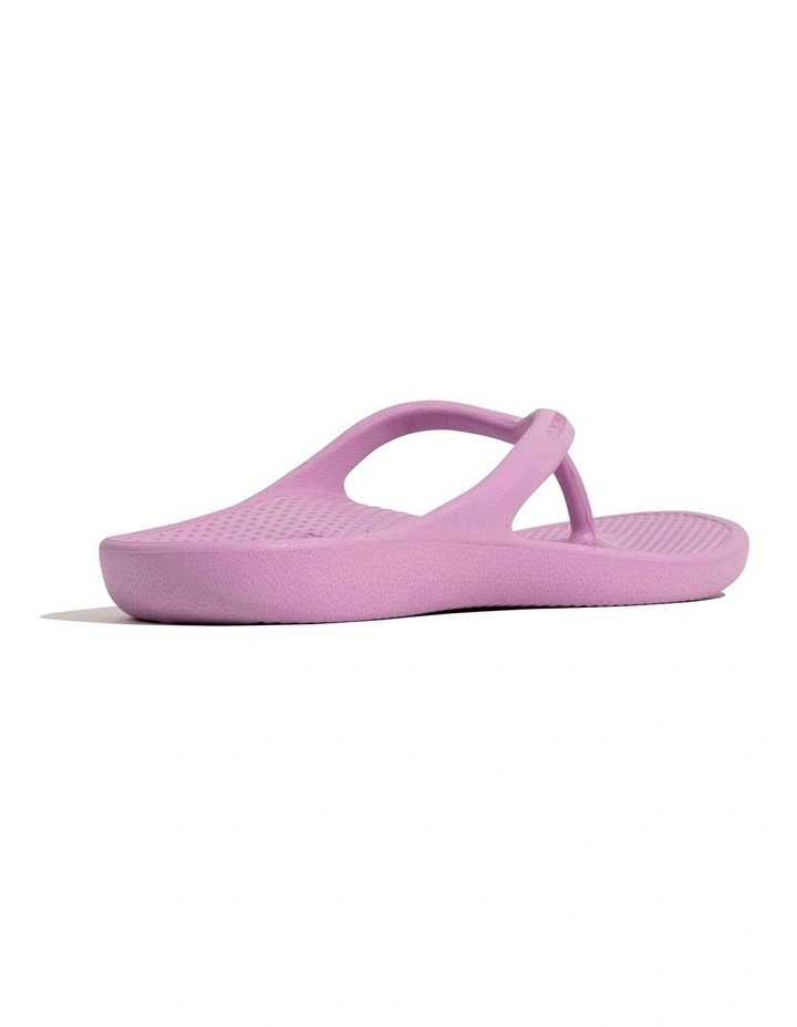 Rebound Orthotic Arch Support Foam Thongs in Lilac image 3