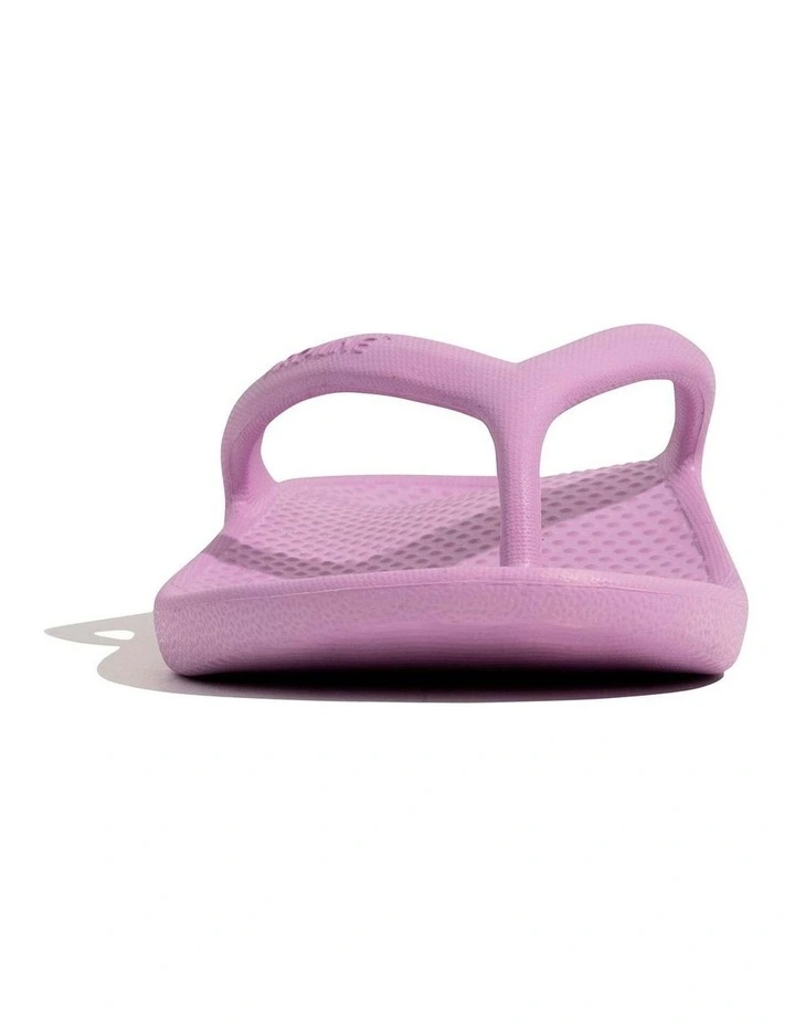 Rebound Orthotic Arch Support Foam Thongs in Lilac image 4