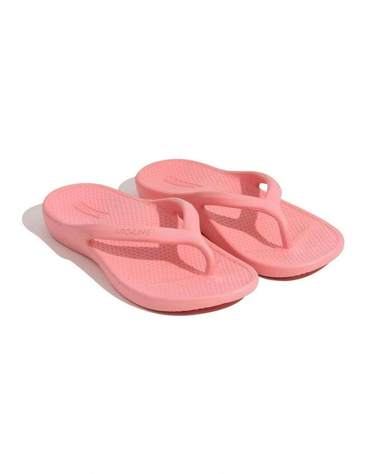 Rebound Orthotic Arch Support Foam Thongs in Pink image 5
