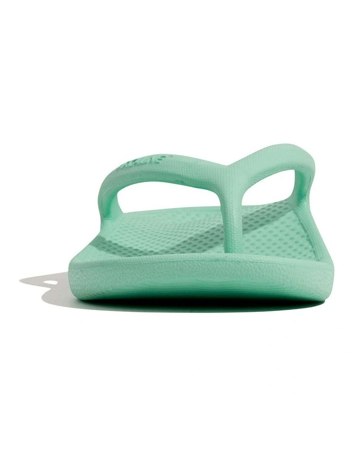 Rebound Orthotic Arch Support Foam Thongs in Mint Green image 2