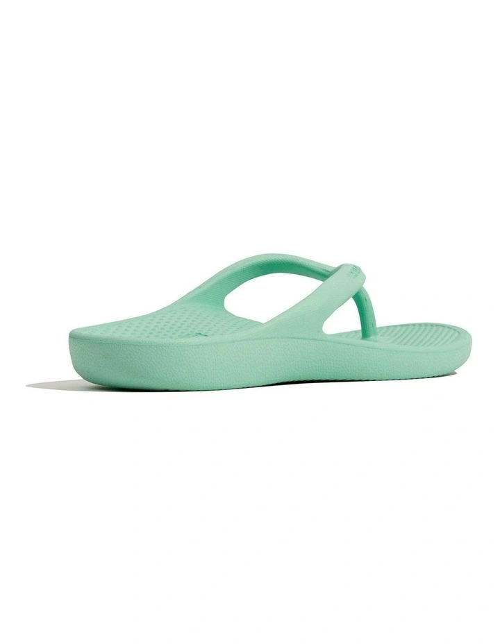 Rebound Orthotic Arch Support Foam Thongs in Mint Green image 4