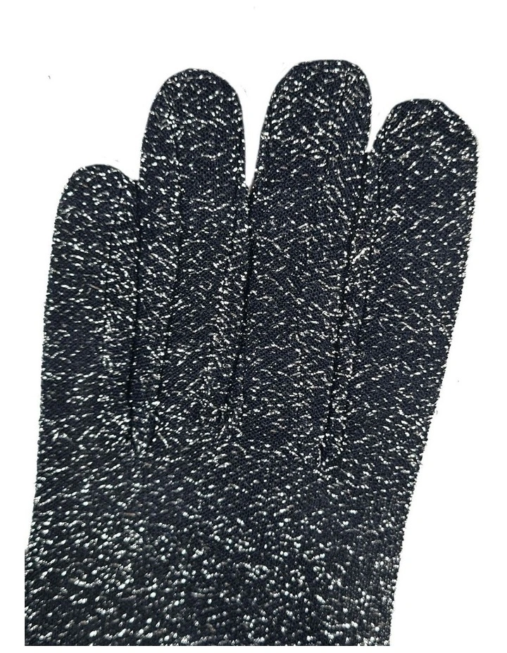 Elbow Length Mesh Gloves (One Size) in Silver image 5