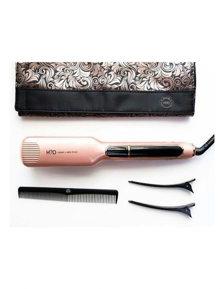 Wide Infrared Hair Straightener With Roll Mat Pouch 230C 42mm image 2