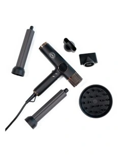4-in-1 Ionic Magnetic Hairdryer +: Iron Styler Styling