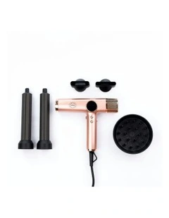 4-in-1 Ionic Magnetic Hairdryer + Iron Styler Styling