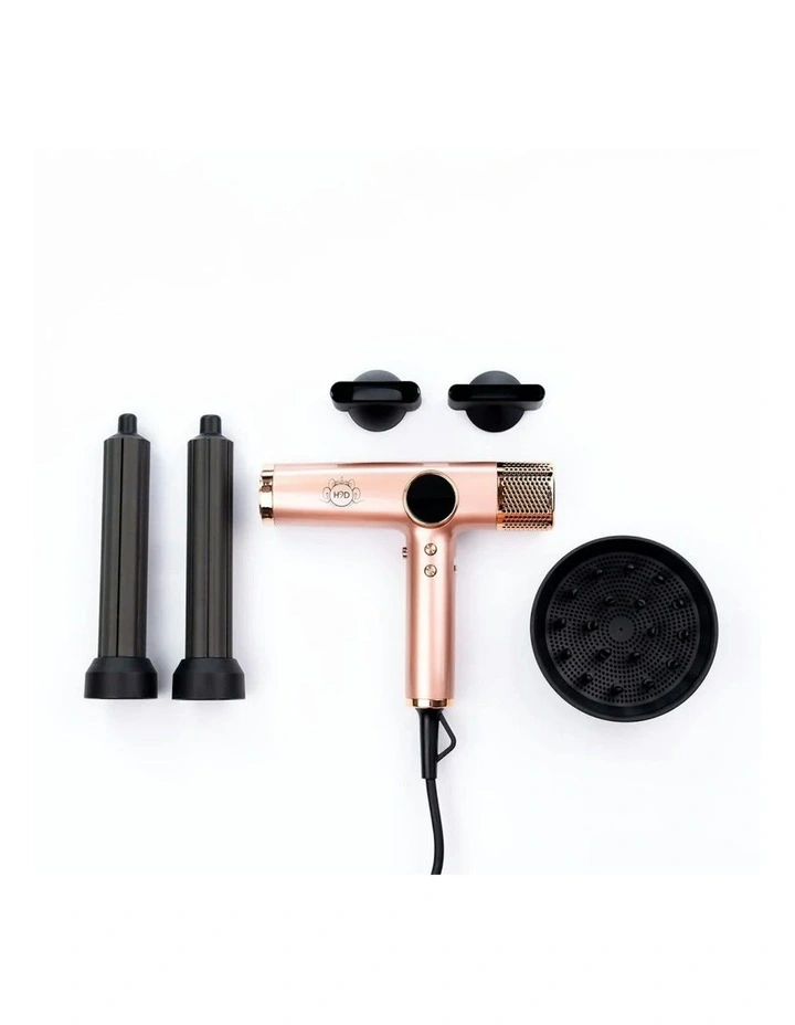 4-in-1 Ionic Magnetic Hairdryer + Iron Styler Styling image 1