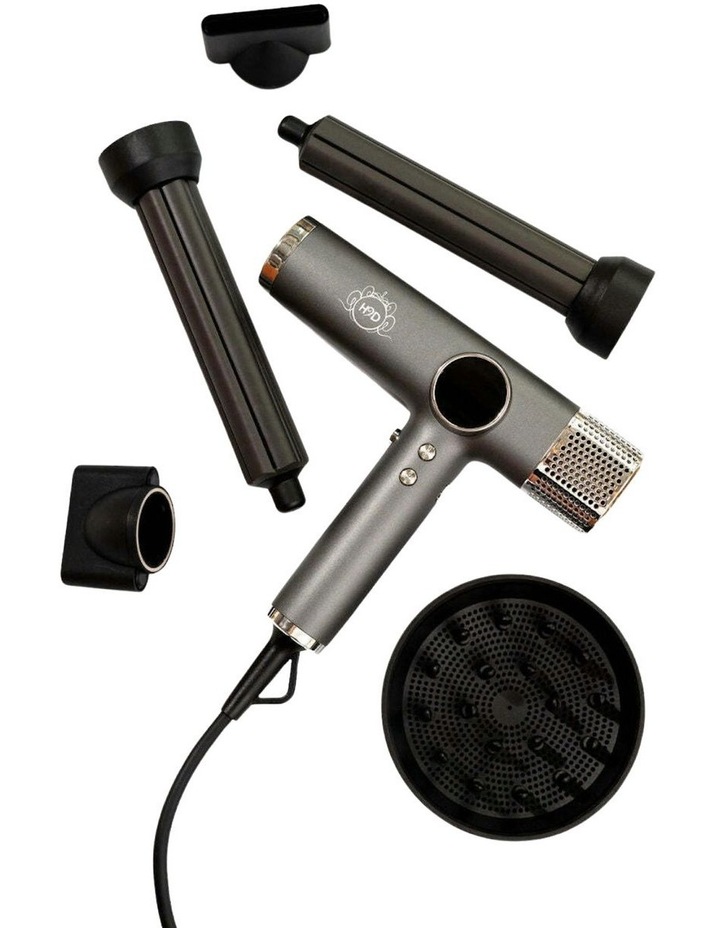 Ionic Magnetic Hairdryer + Styler Styling Iron Space 4-in-1 image 1
