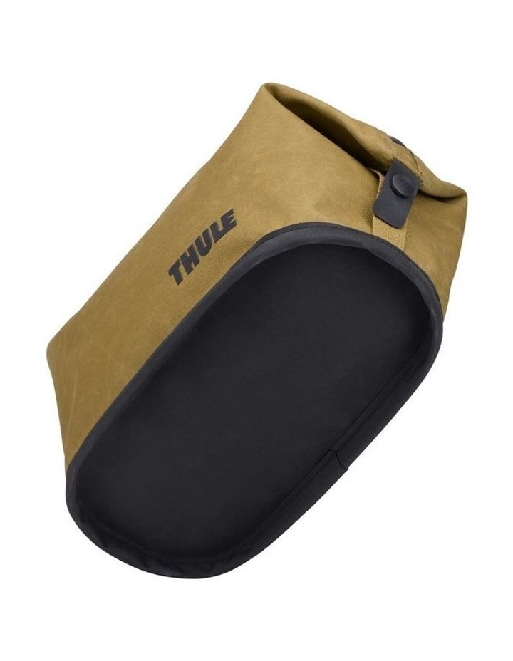 Aion Waxed Canvas Toiletry Bag 5L in Yellow image 4
