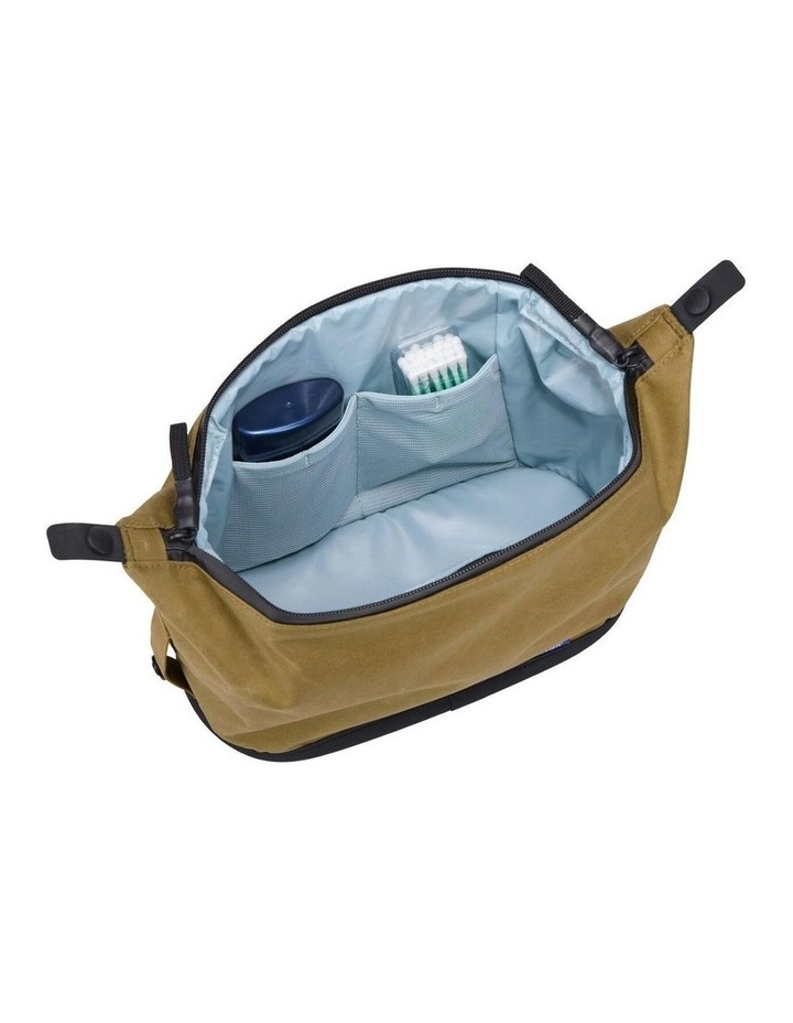 Aion Waxed Canvas Toiletry Bag 5L in Yellow image 5