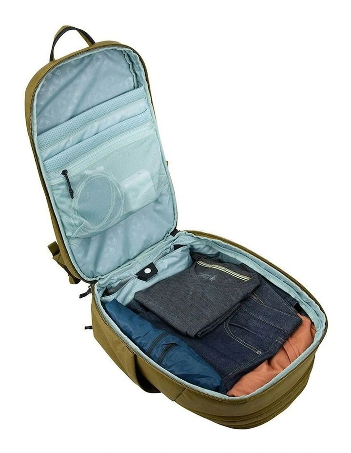Aion Travel Backpack 28L in Yellow image 7