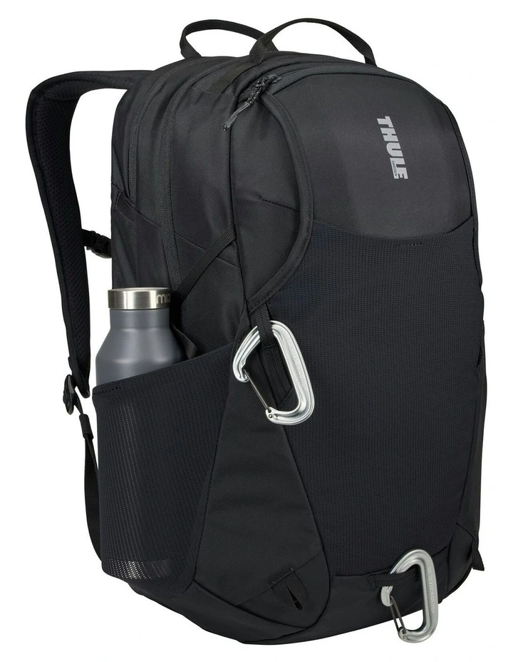 EnRoute Water Resistant Backpack 26L in Black image 5
