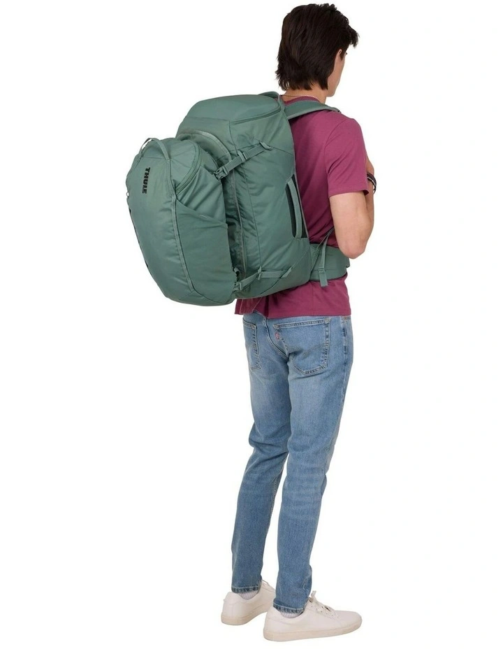 Landmark Travel Backpack 60L in Hazy Green image 2