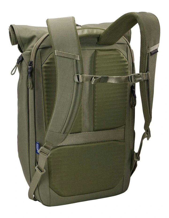 Paramount Rolltop Backpack Bag 24L in Green image 5