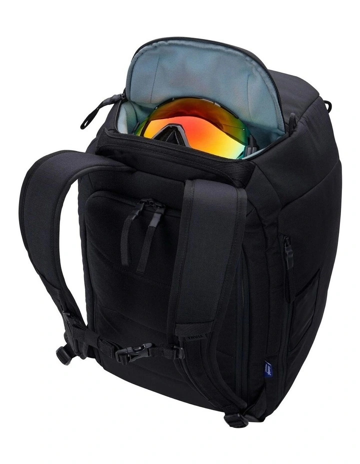 Roundtrip Ski Boot Backpack With Dry Mat 45L in Black image 3