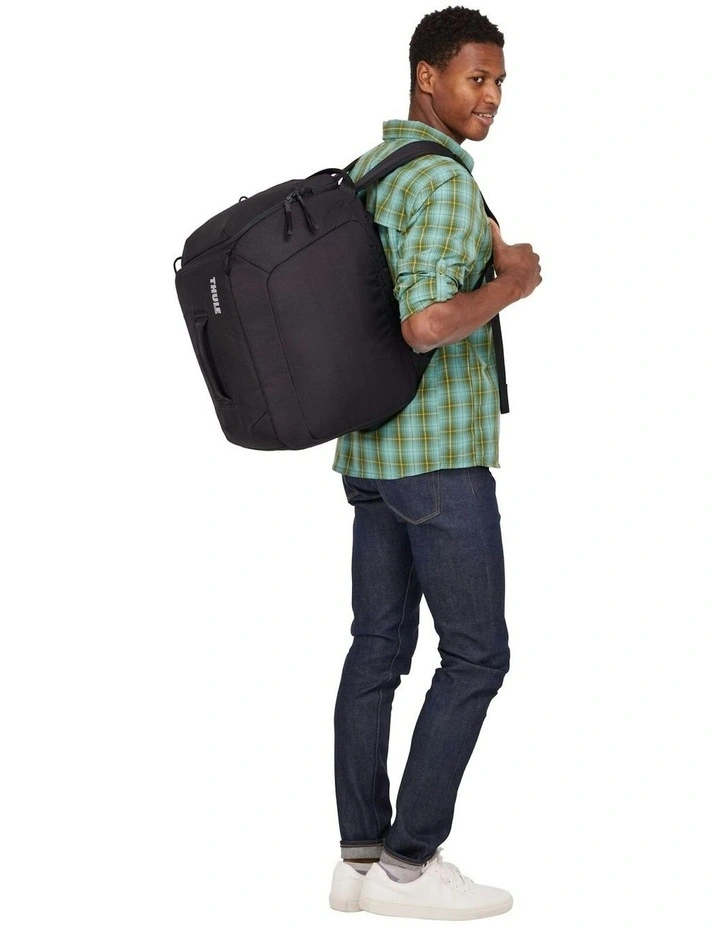 Roundtrip Ski Boot Backpack With Dry Mat 45L in Black image 7
