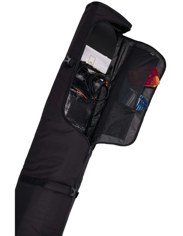 RoundTrip Snowboard Roller Padded Bag 165cm in Black image 4