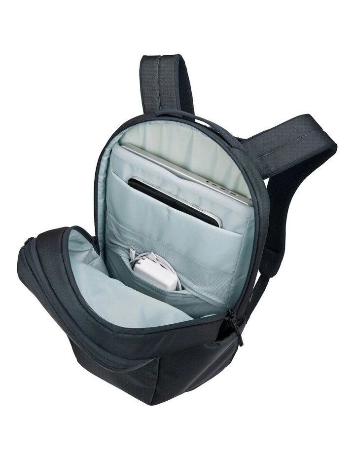 Subterra Backpack 32x20x46cm With MacBook Laptop Compartment in Black image 4
