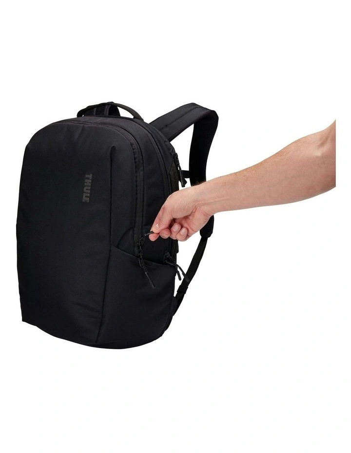 Subterra Backpack With MacBook Laptop Sleeve 27L in Black image 5
