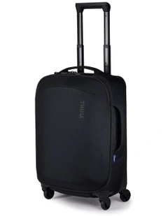 Subterra Carry-On Spinner 4-Wheel Suitcase 35L in Black