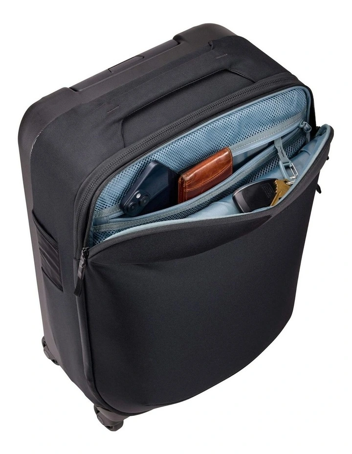 Subterra Carry-On Spinner 4-Wheel Suitcase 35L in Black image 7