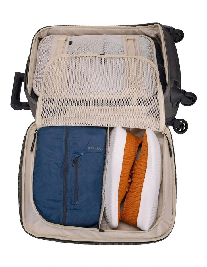 Subterra Carry-On Spinner Suitcase 4-Wheel Cabin Luggage 35L in Vetiver Gray image 4