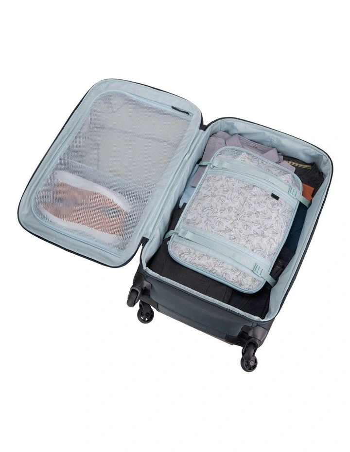 Subterra 65L Checked Spinner Suitcase 4-Wheel in Dark Slate image 3