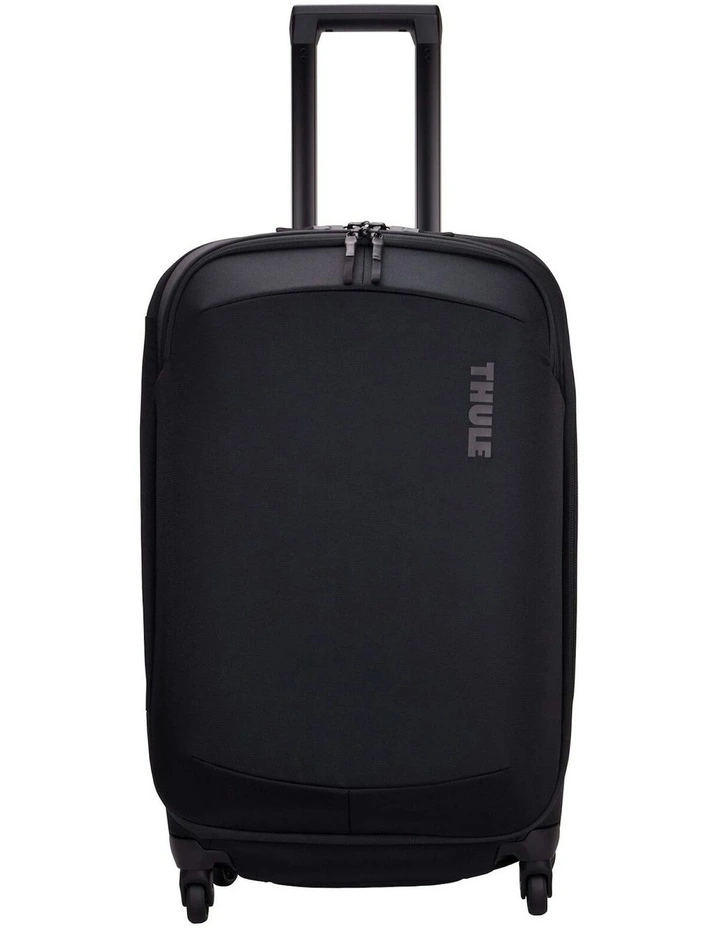 Subterra Checked Spinner Suitcase 4-Wheel Luggage Bag 65L in Black image 7
