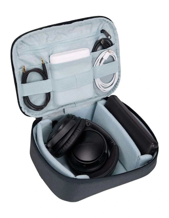 Subterra Powershuttle Tech Accessory Organizer Large Travel Case in Dark Slate image 3