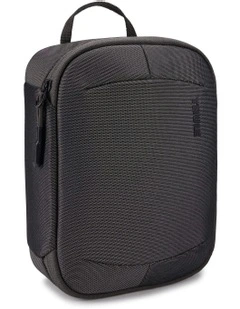 Subterra Powershuttle Tech Accessory Organizer Large Travel Case in Vetiver Gray