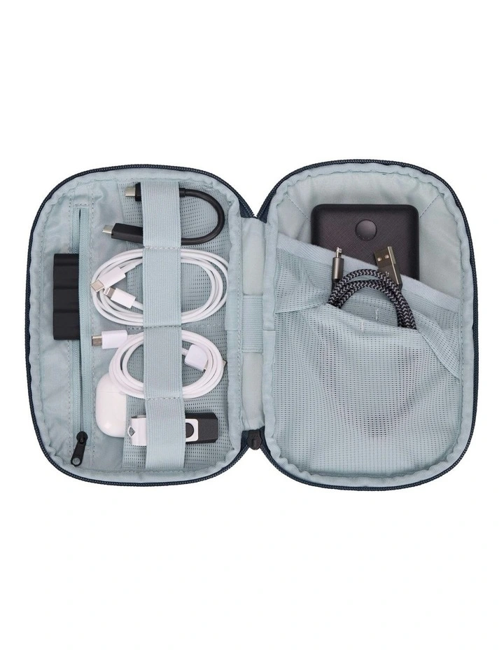 Subterra Powershuttle Pouch Tech Organiser Medium Travel Case in Dark Slate image 5