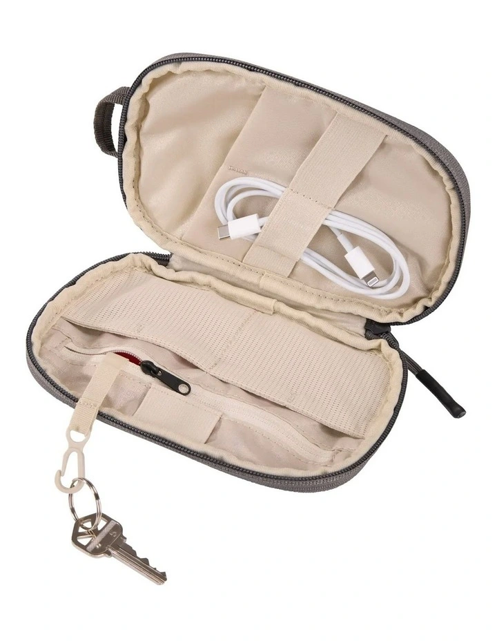 Subterra Powershuttle Small Tech Travel Case 21.5cm in Vetiver Gray image 2